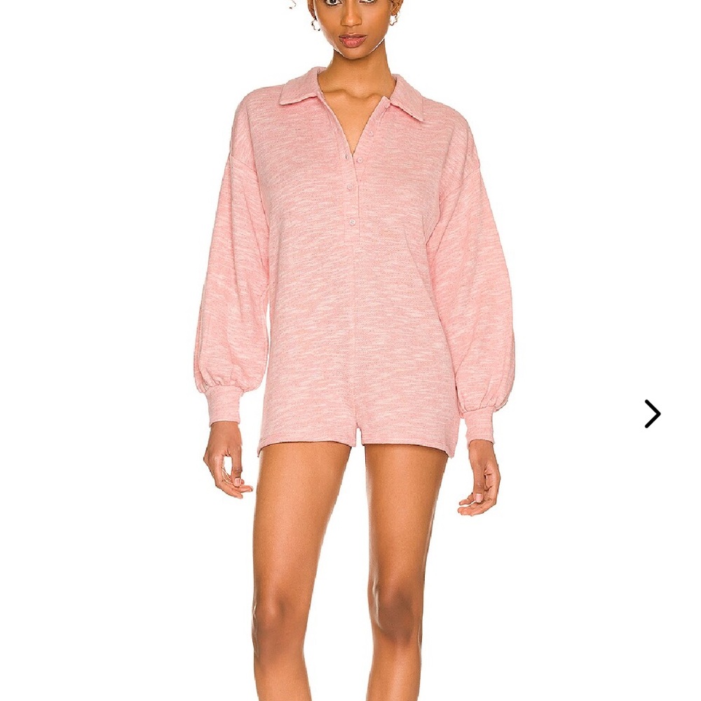 Lovers and Friends REVOLVE Julien Rose Romper